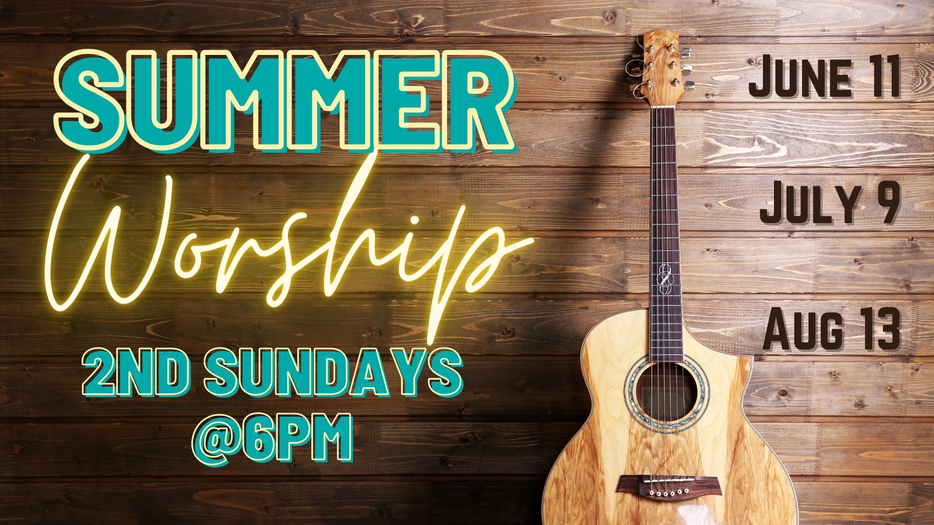 Summer Worship Eng