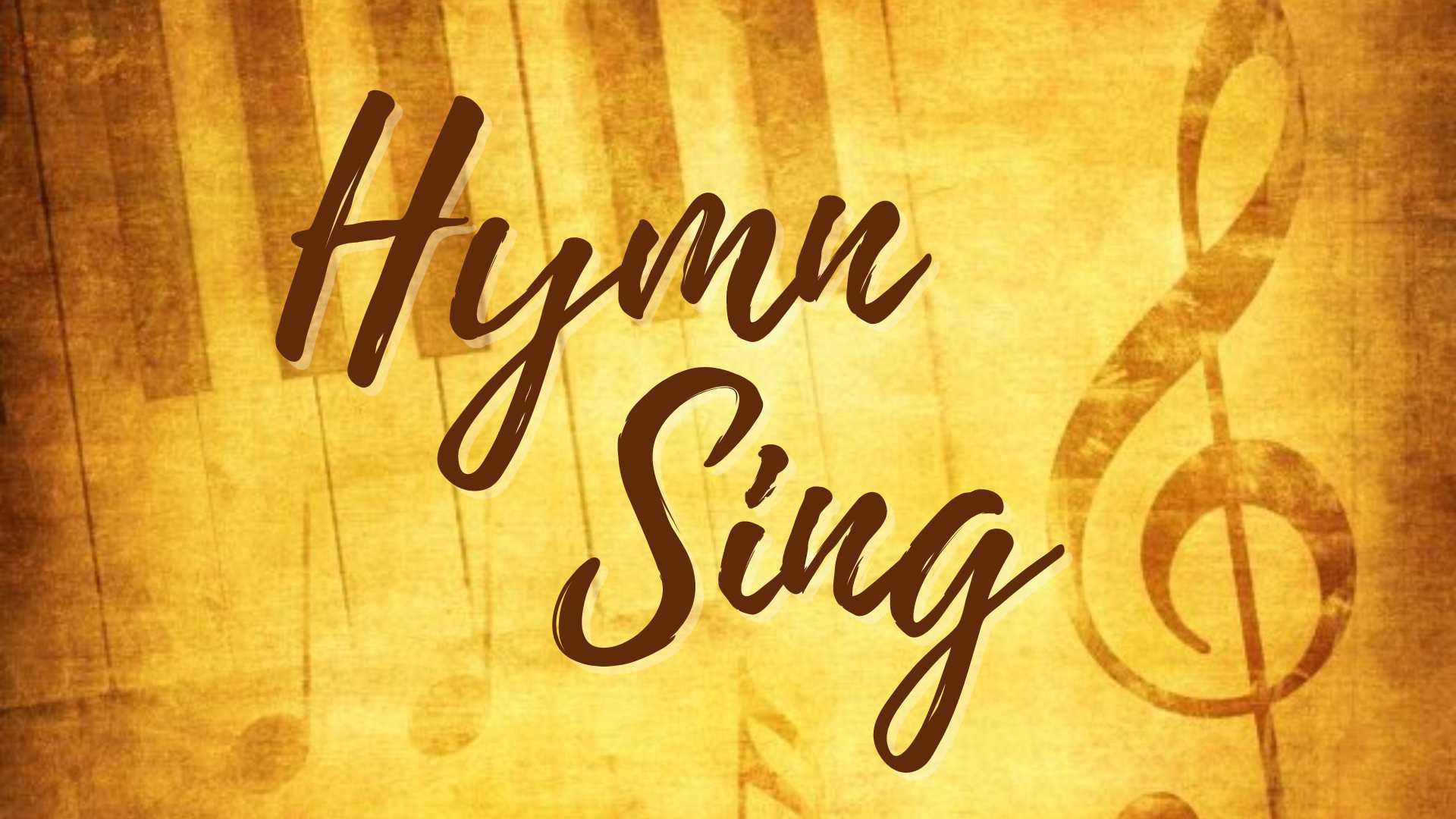 Hymn Sing slide