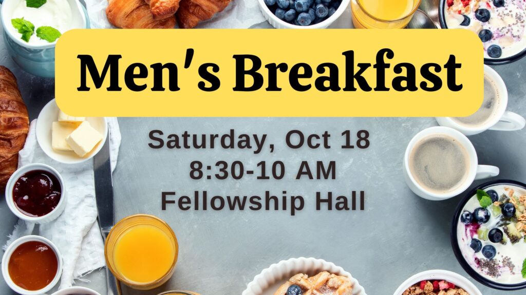 Men's Breakfast April23 Men's Breakfast April23