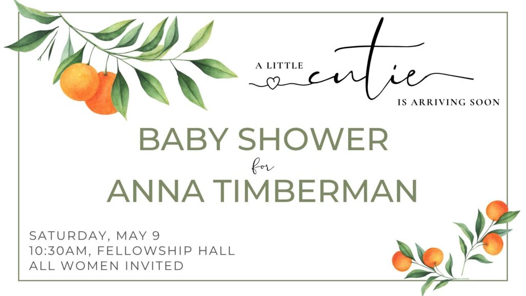 Anna T baby shower