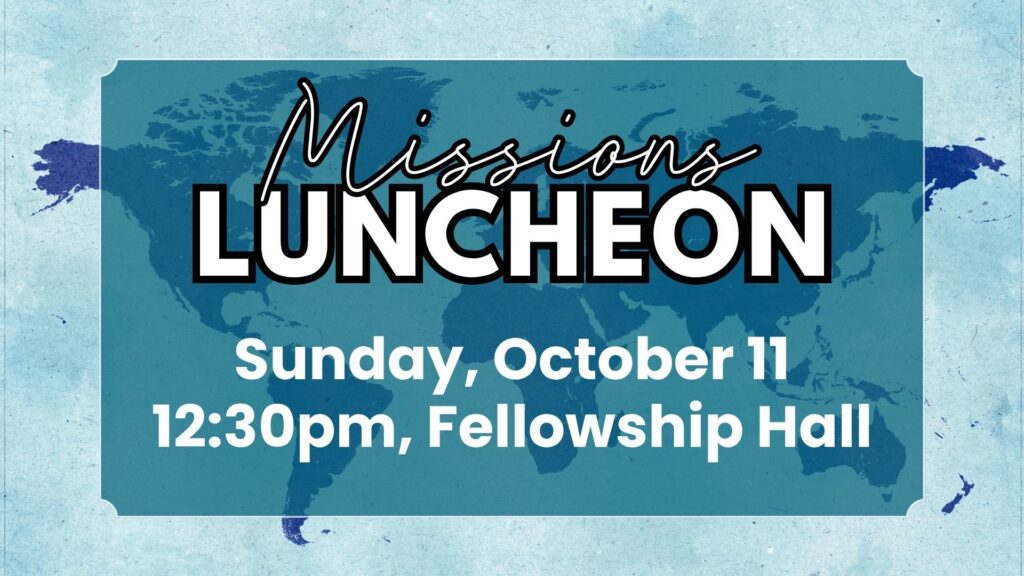 Missions luncheon