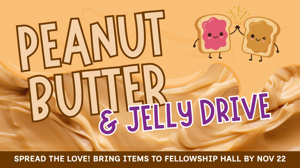 Peanut butter drive