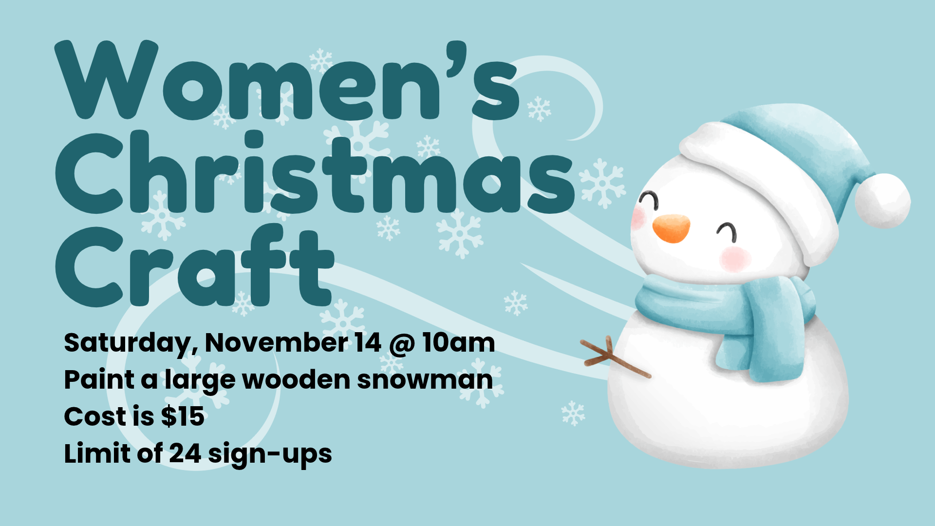 Womens Christmas Craft